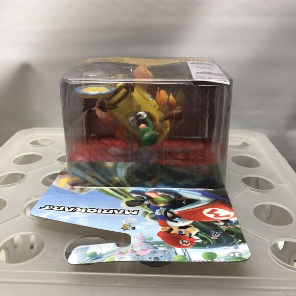 Nintendo Super Mario Bros. Mario Kart Luigi Pull-N-Go Coin Racers Toy Car - Picture 11 of 13